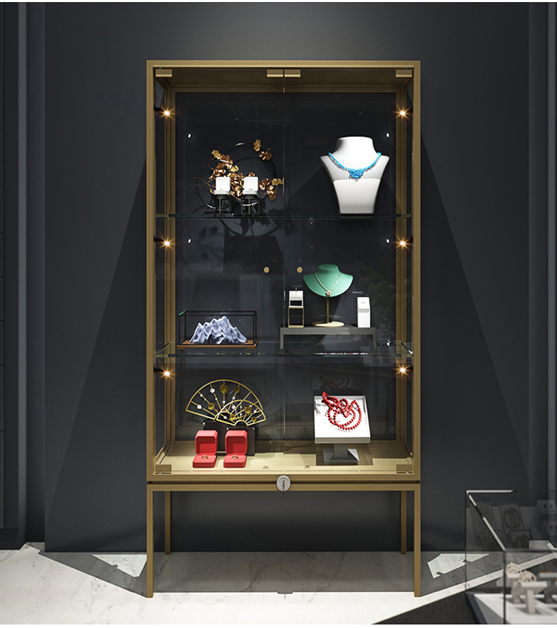 定制珠宝射灯led磁吸轨道灯博物馆玻璃展柜滑轨迷你柜台小射灯 12v