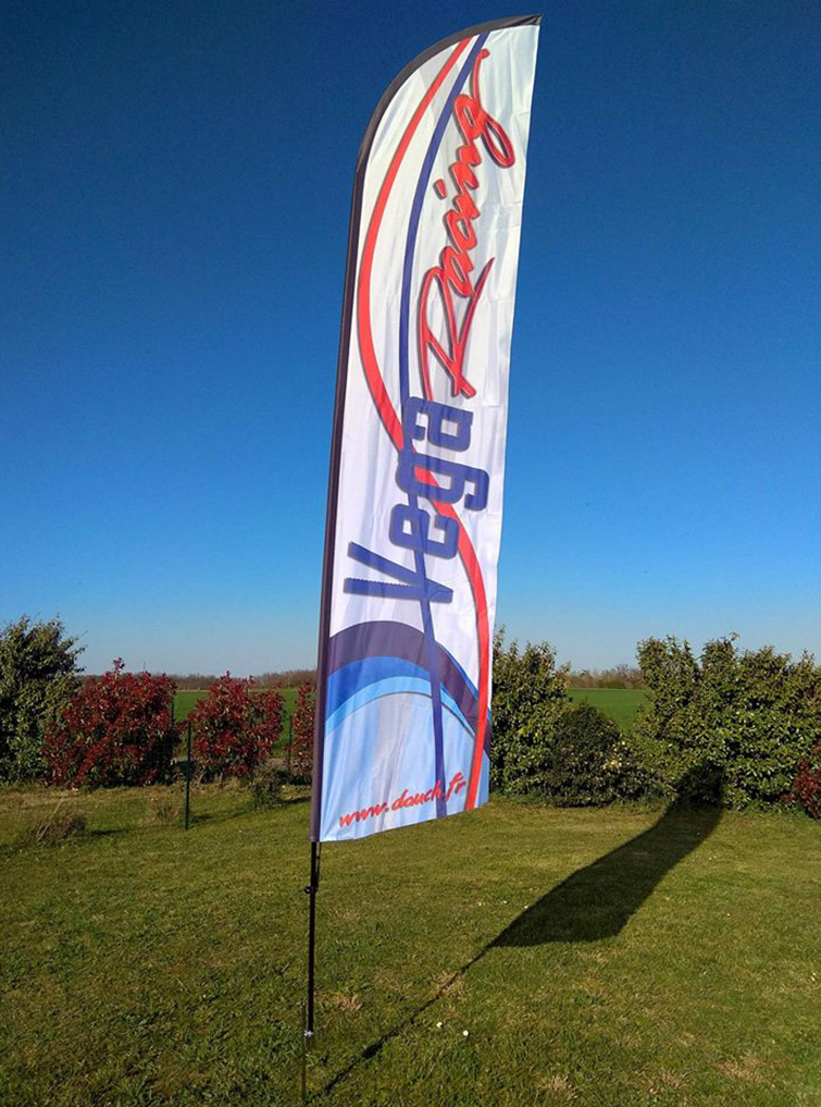 6米刀旗 刀形沙滩旗品质定制 镀铬地钉chromed spikes【图片 价格