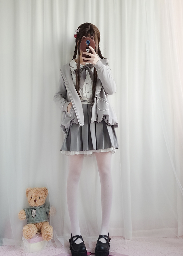 exemaba洛丽塔洋装日系软妹学生jk制服裙正版学院风女萝莉套装lolita