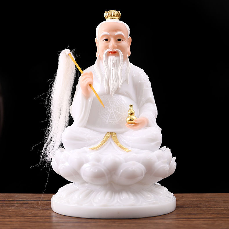 乔梵格太上老君道德天尊三清道祖道家祖师爷神像家用供奉树脂佛像摆件