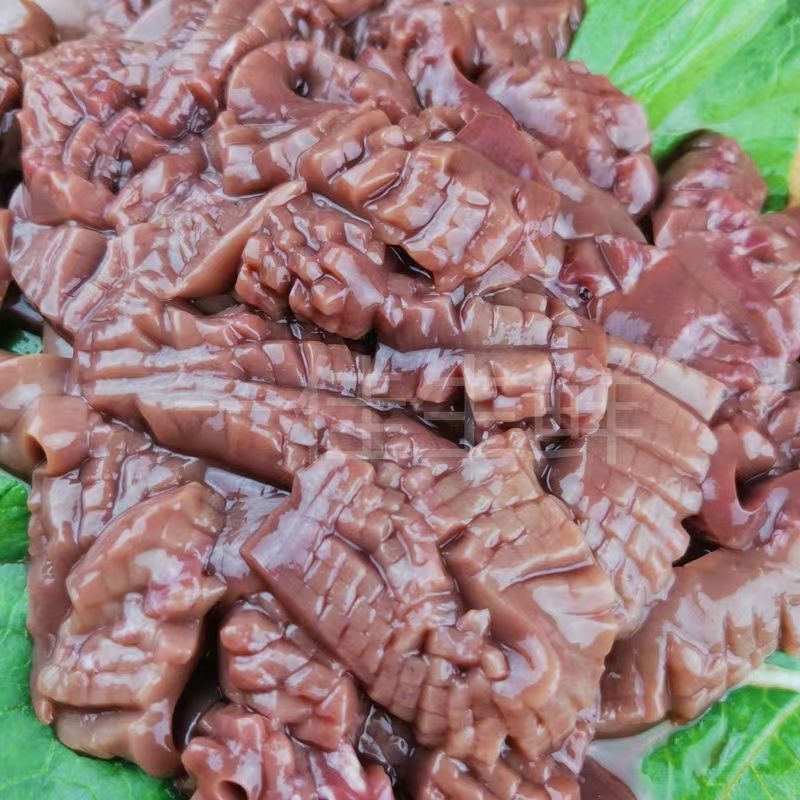 国产脆爽猪腰花已去骚新鲜猪腰火锅烧烤冷冻青封铭国产精切大片腰花2