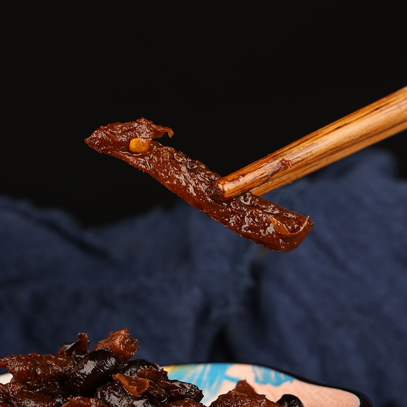 福建闽南特产百年上杭吴赞玉萝卜干豆鼓风味下饭菜腌制泡菜萝卜干豆鼓