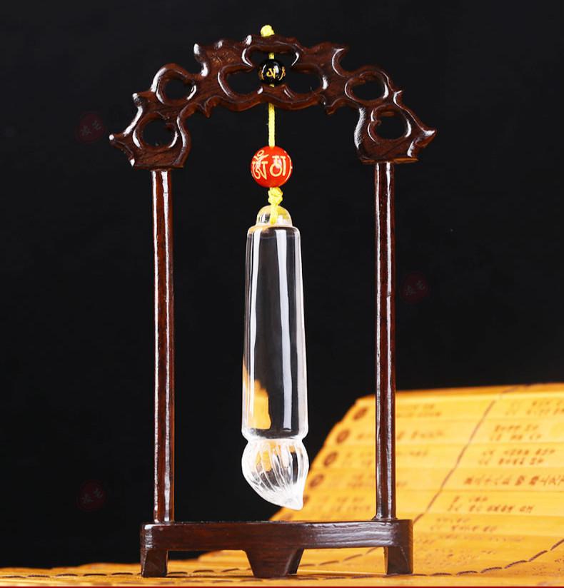 送礼礼品摆件事业学业情侣学生高考挂件送父母白水晶文昌笔送朋友实用