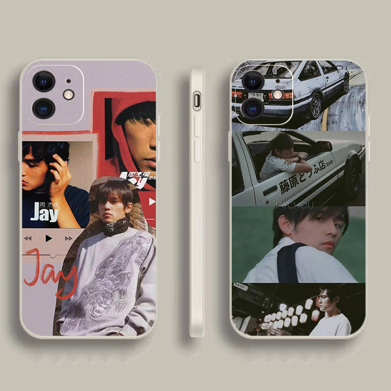 周杰伦手机壳歌词定制苹果13nova7oppoa729vivox30 tpu直角边古董白-t