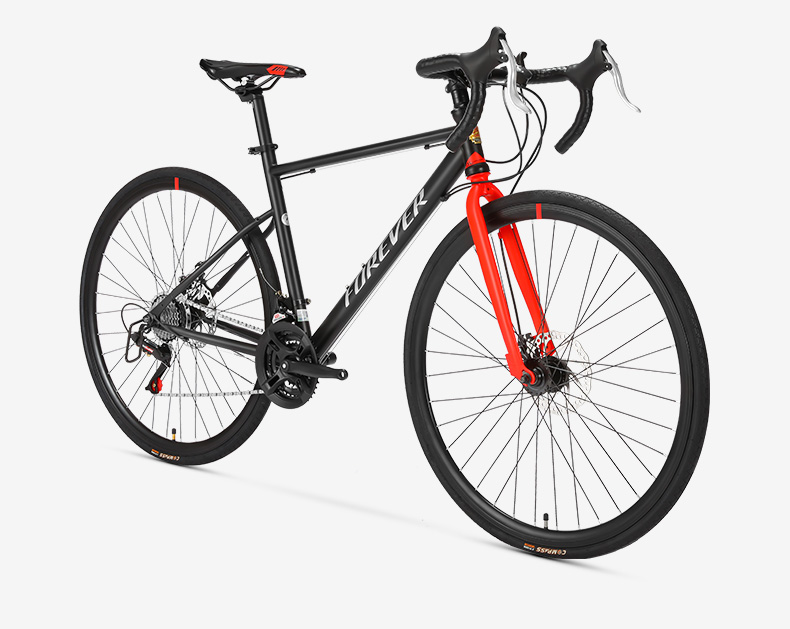 死飞禧玛诺弯把公路车自行车变速700c男超快赛车竞速单车eg7同款消光