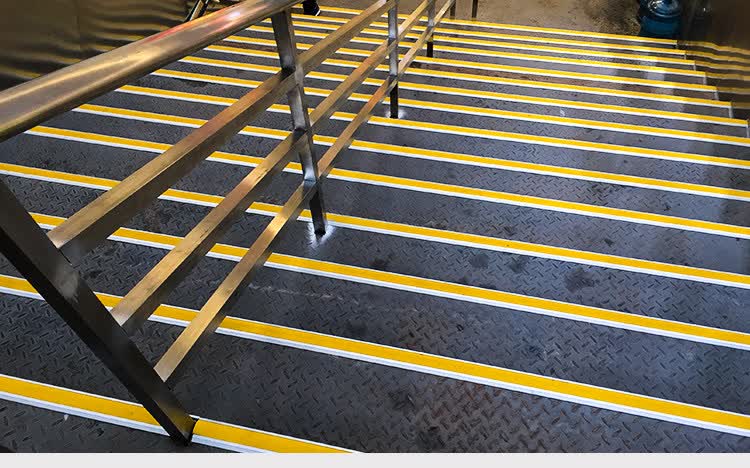 楼梯防滑条铝合金铝合金楼梯防滑条踏步压条l型室外台阶包角护角