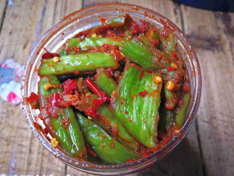 江西抚州临川菜梗婆婆菜梗新鲜自制蛤蟆梗芥菜梗下饭菜泡菜酱菜 250g*