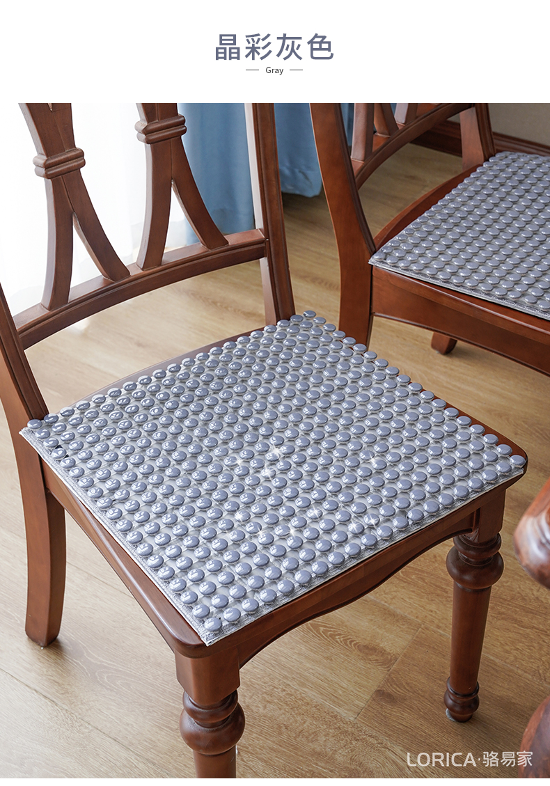 陶瓷圈椅垫坐垫陶瓷夏季餐椅垫冰垫透气坐垫椅子垫凉垫凳子垫子办公室
