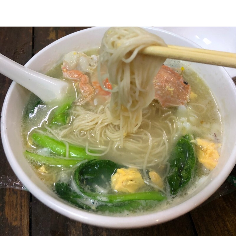 德祥隆海南伊面 早餐夜宵鸡蛋面条面粉 地方特产油炸面 真空包装