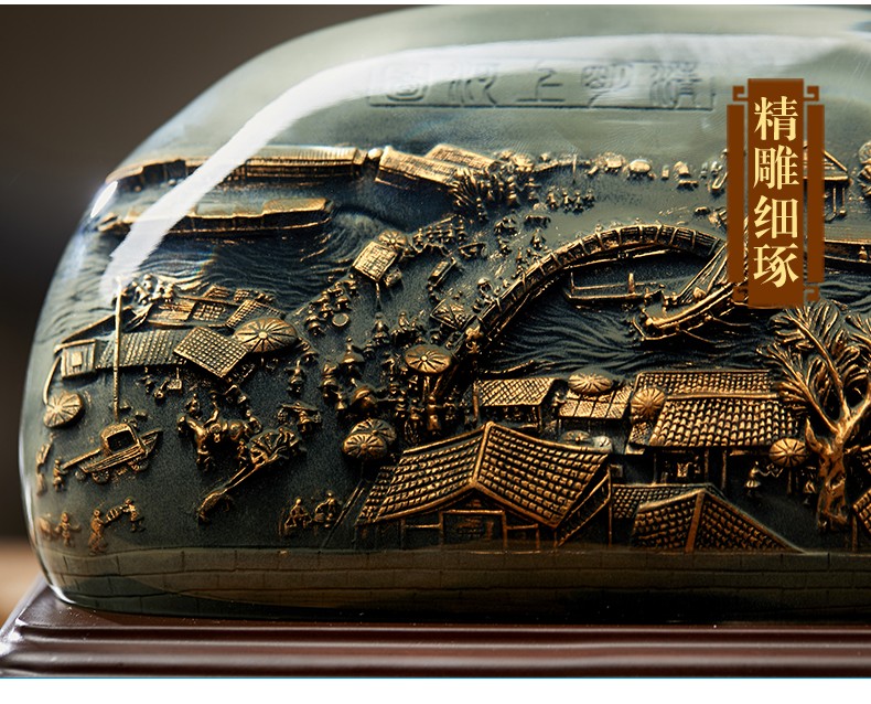 清明上河图23*15*10cm【图片 价格 品牌 报价】-京东