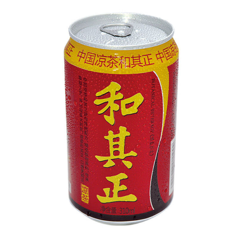 品质保证和其正凉茶310ml12罐24罐整箱听装草本植物饮料和其正310ml12