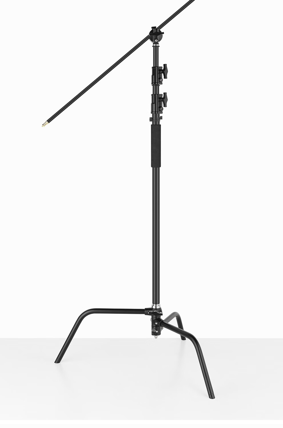 摄影魔术腿灯架c型影棚顶灯架剧组加粗重型稳固旗板支架可拆式脚架