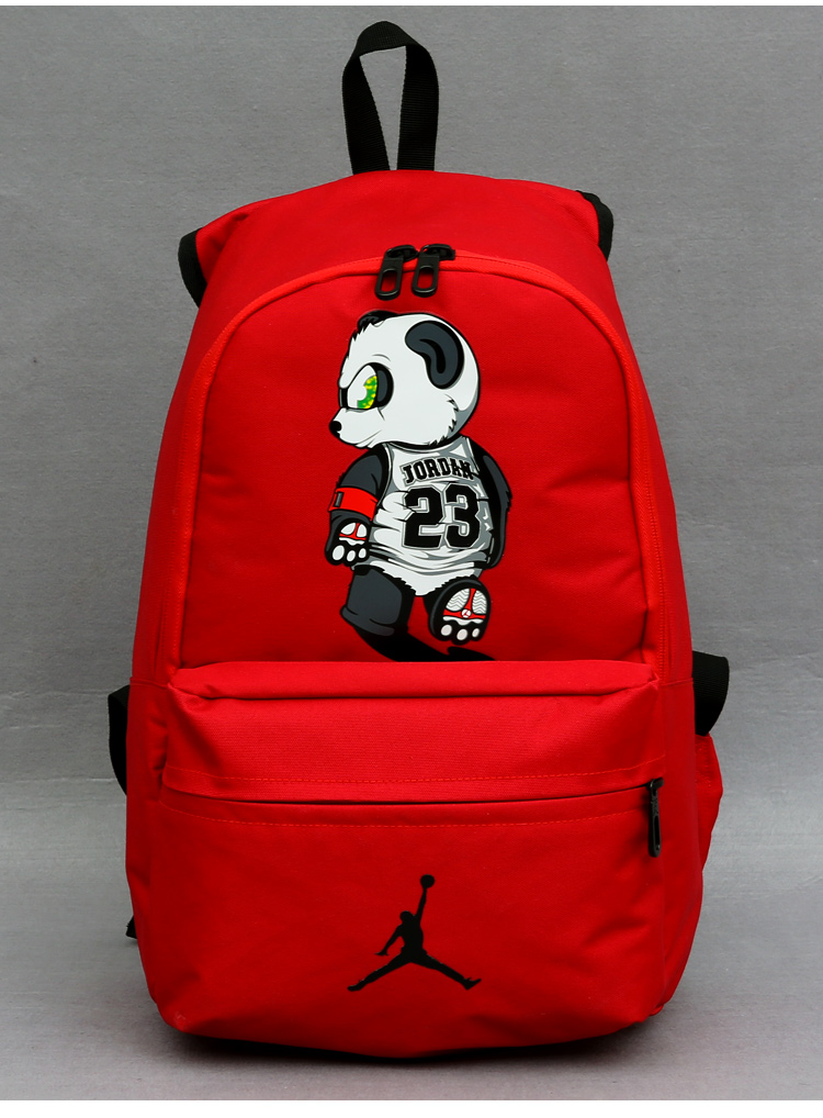 2022新款air jordan乔丹aj熊猫双肩包飞人户外背包男女学生书包学院