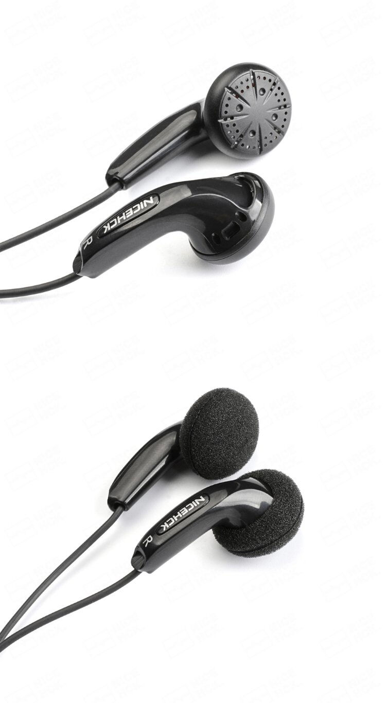 nicehck无迹原道vido网红平头塞3.5mm有线耳机经典mx500耳塞type- 3.