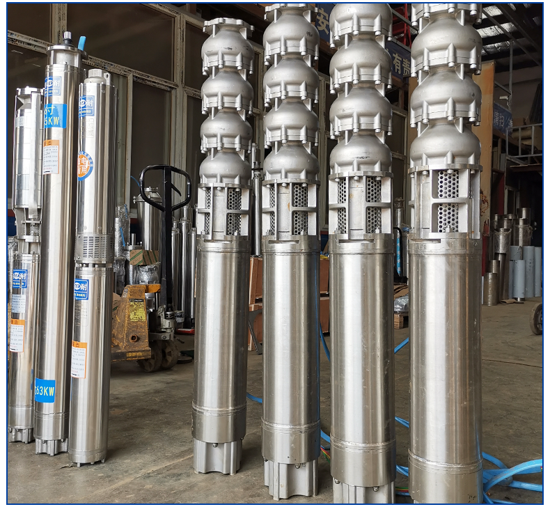 潜水泵380v三相高扬程3寸55kw11千瓦400米深水井抽水不锈钢深井泵 150