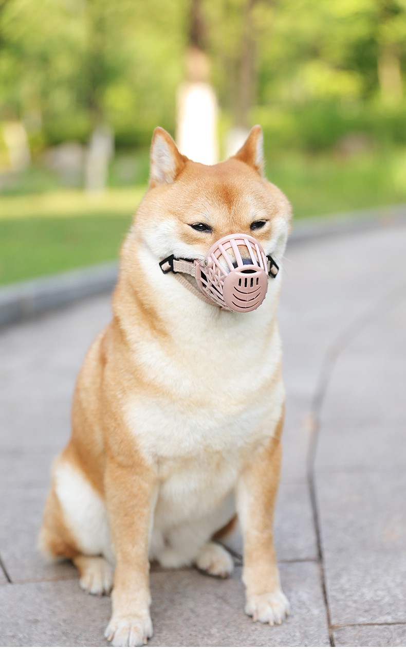 【京东推荐】防狗咬人罩乱叫吠头套狗狗咬人护套面罩杜宾嘴罩柴犬嘴套