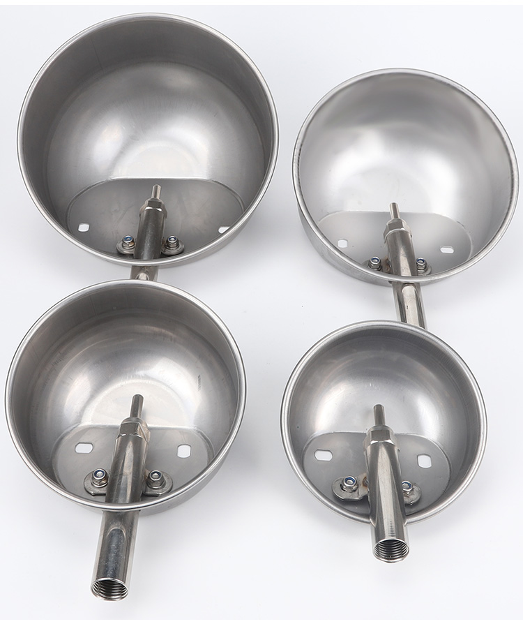 猪用饮水碗猪自动饮水器不锈钢小猪猪场养猪水碗仔猪母猪养殖设备饮水