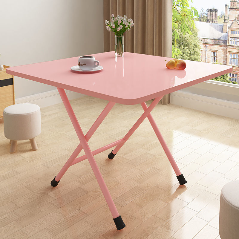 折叠桌餐桌家用小桌子吃饭桌简易小型折叠桌椅便携摆摊桌宿舍方桌小