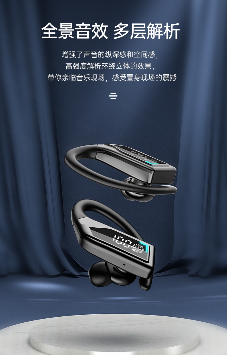 oppor15蓝牙耳机真无线双耳挂耳式k31reno运动型跑步狂甩不掉降噪健身