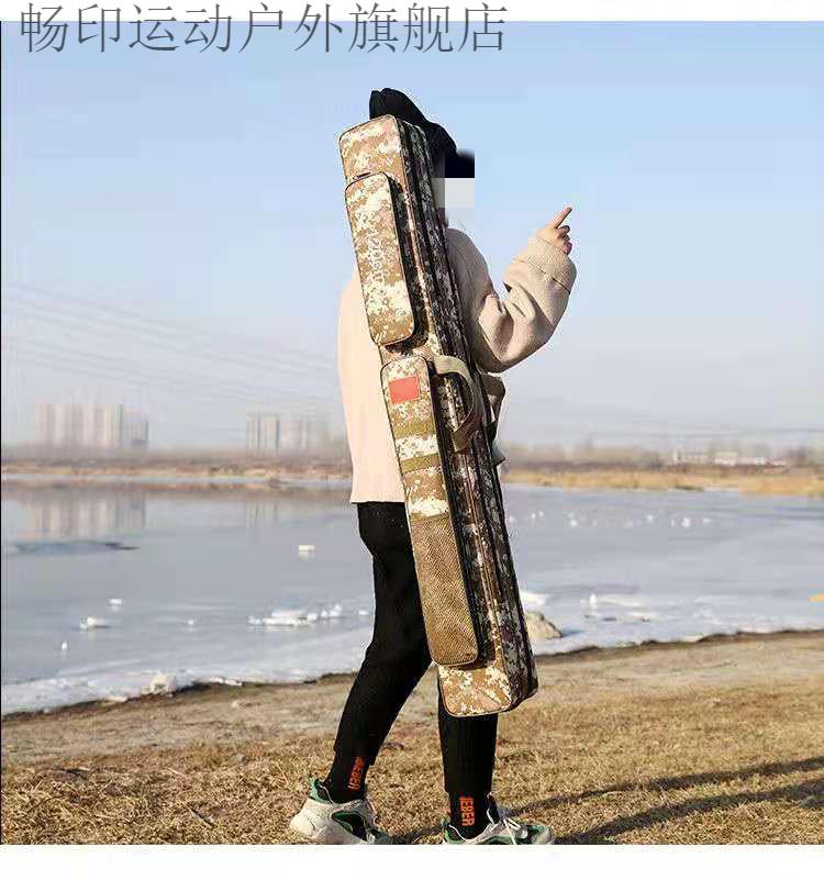 装钓鱼竿的袋子鱼竿包渔具竿包钓鱼杆包收纳防水多功能轻便型大容量大