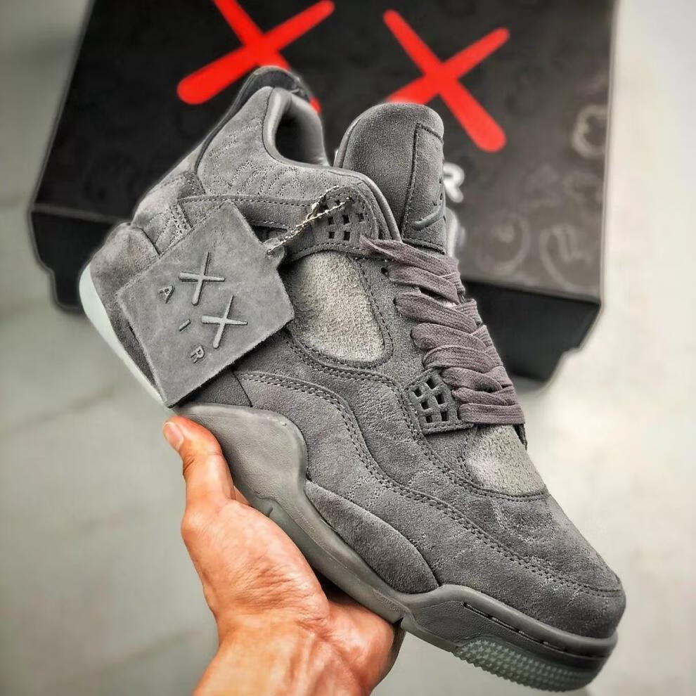 【品牌特价】aj飞人air 夜光低 灰麂皮 联名 酷灰 篮球鞋男 930155