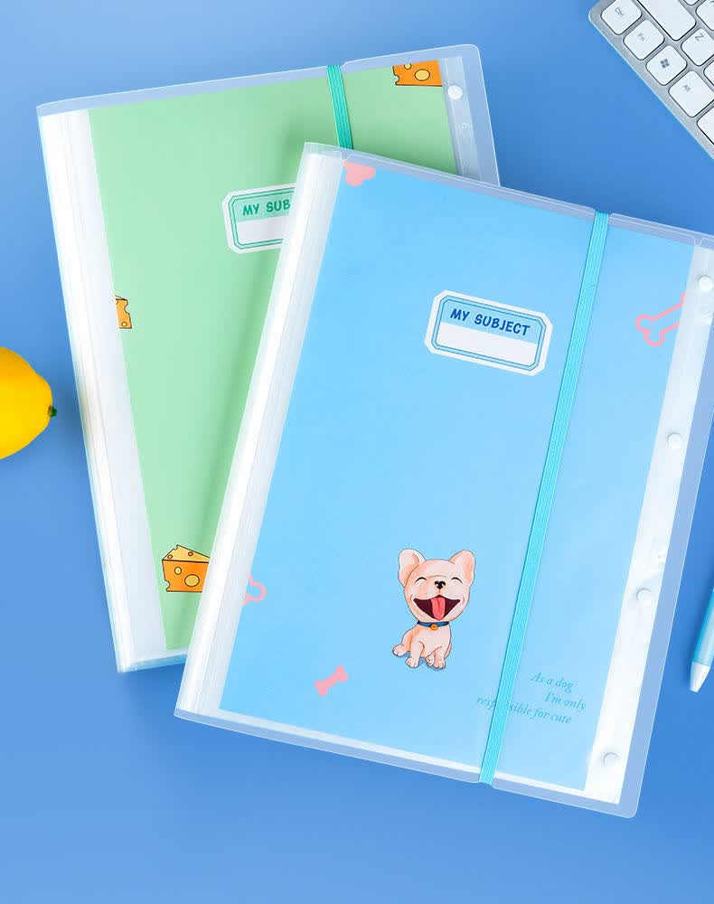 婕染a3试卷文件夹学习用品试卷收纳袋开学小学生试卷收纳册神器兔宝宝