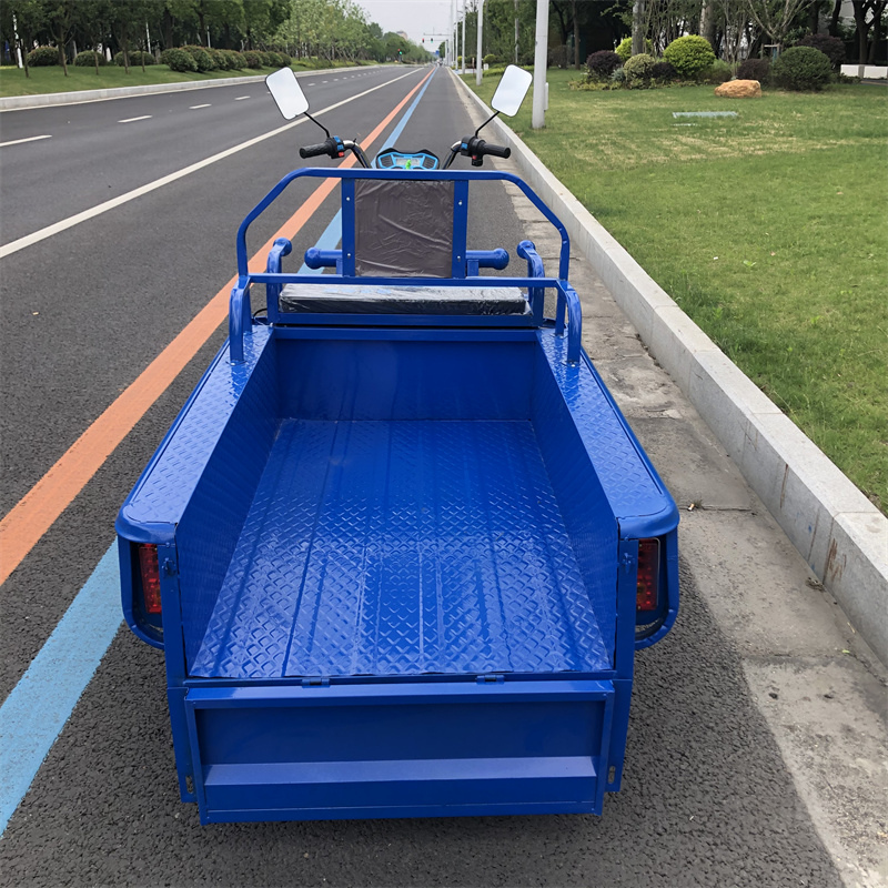 摆地摊电动三轮车 电动三轮车家用载货接孩子摆地摊平板车山区爬坡