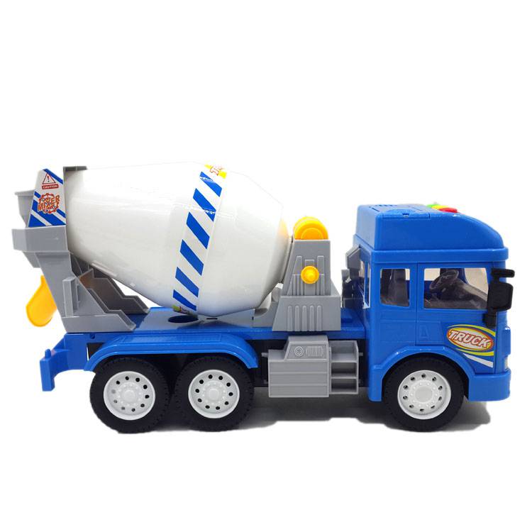 搅拌车玩具惯性水泥搅拌车洒水车挖掘机油罐车音乐故事车儿童玩具男孩
