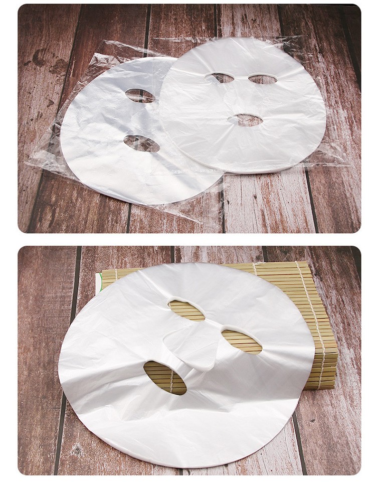 灌肤保鲜膜面膜贴一次性纸美容院面部水疗专用脸工具做用的500片