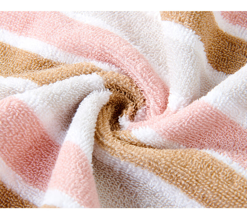 彩色条纹小毛巾儿童洗脸洗澡 家用男女帕柔软吸水不易掉毛 3a款无捻