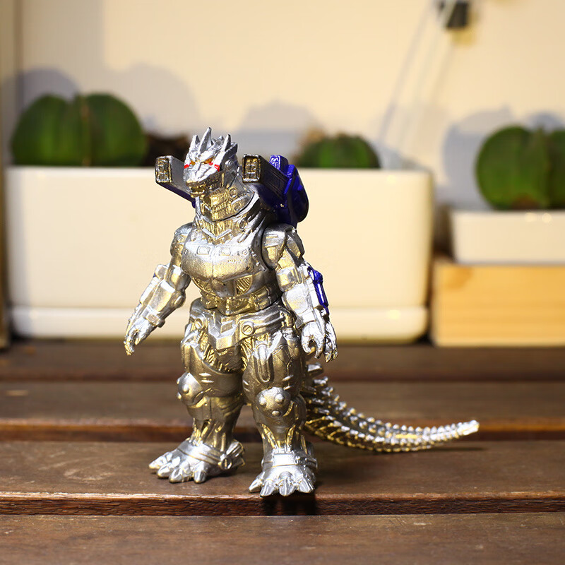 哥斯拉大战金刚玩具模型机械怪兽基多拉大猩猩三头龙男孩礼物超大