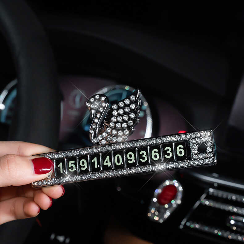 车牌号码磁铁贴 车牌号码磁铁贴汽车临时停车牌车号码牌车内挪车电话