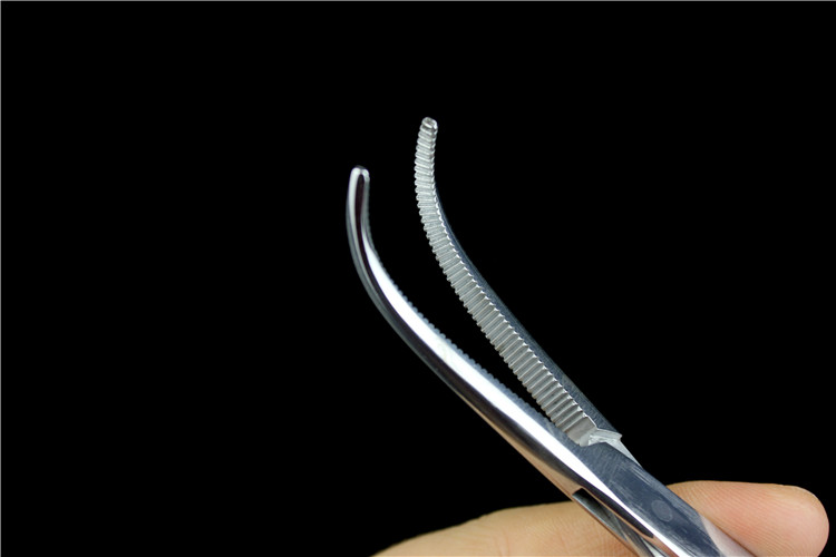 上海医疗器械厂jz金钟腹部肝胆外科手术器械医用胆管钳胆道胆囊弯头