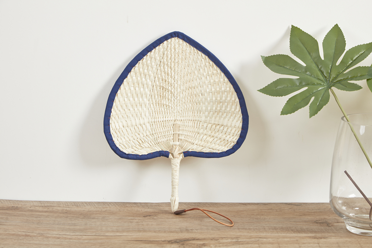 扇子夏手工编织包边棕叶大蒲扇儿童宝宝纳凉扇子老式芭蕉蒲草扇 大