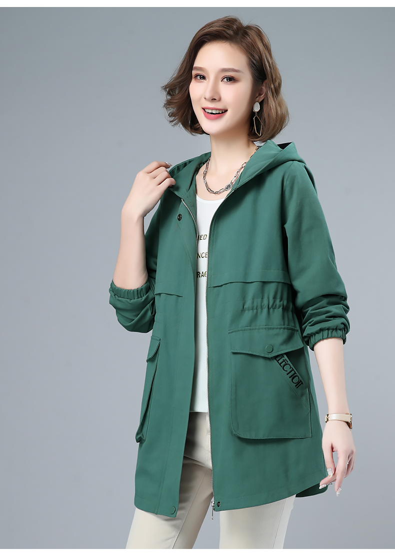 cryytz香港轻奢潮牌休闲时尚秋季风衣女中长款2022年新款显瘦洋气大衣