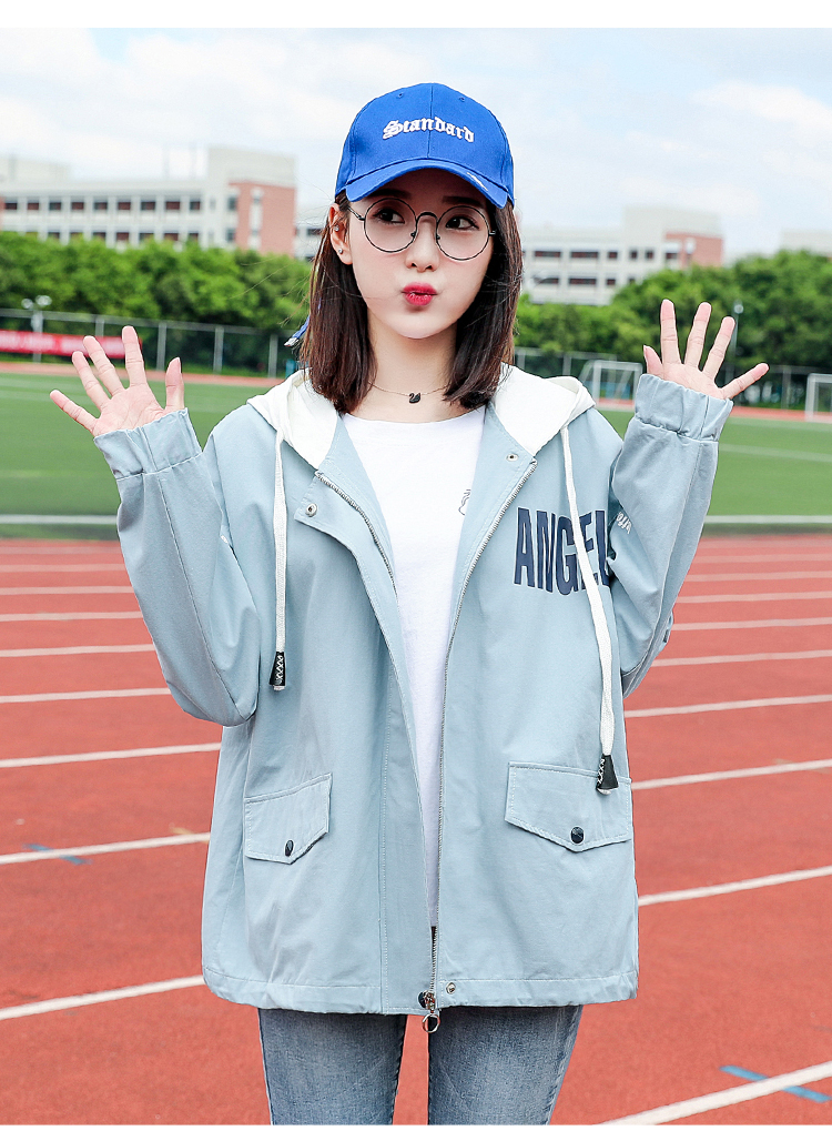 少女初中高中生青少年女生秋装新款外套少女生春秋装202