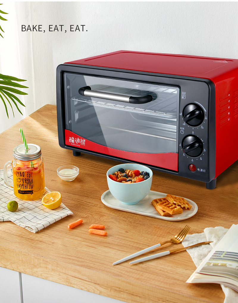 酷迪熊12l烤箱不带定时款多功能 款【图片 价格 品牌 报价】-京东