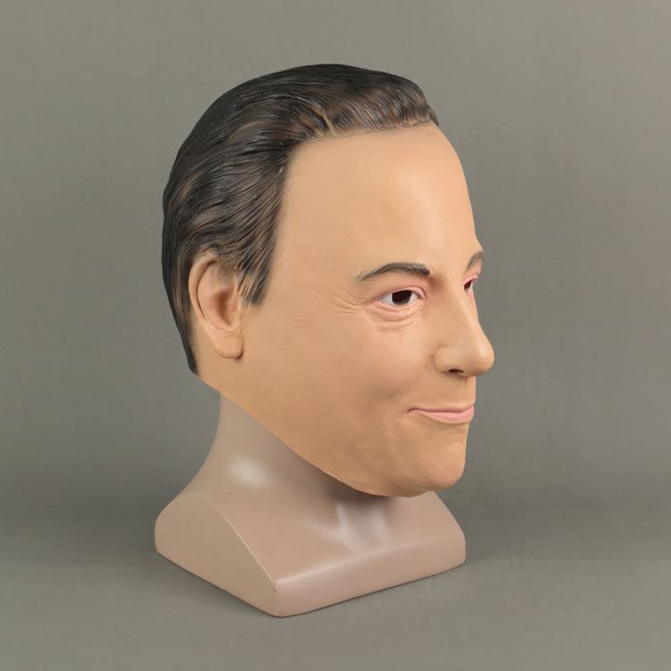 2022新款逼真硅胶人脸面具3d立体人脸面具硅胶直播美女头套头罩光头