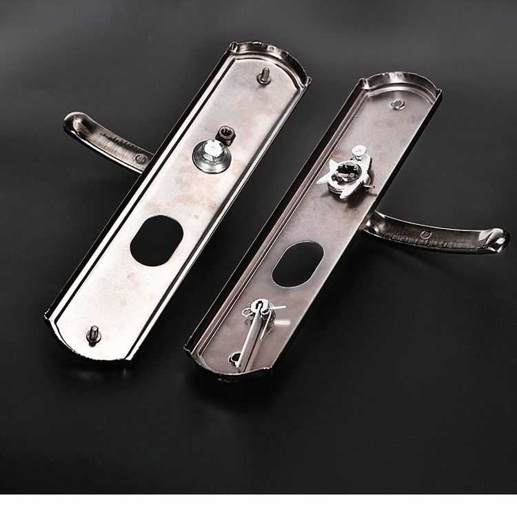 进户门锁整套防盗门锁全套把手家用通用型锁具进户门锁大门锁老式铁