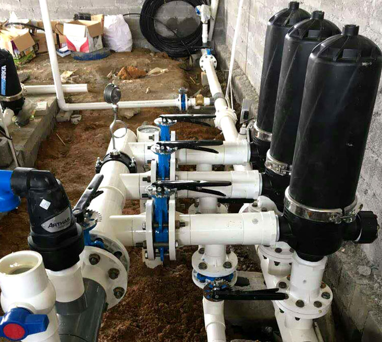 滴灌过滤器农用农业微喷叠片式y形碟片灌溉喷灌2寸园林网式过滤器 1.