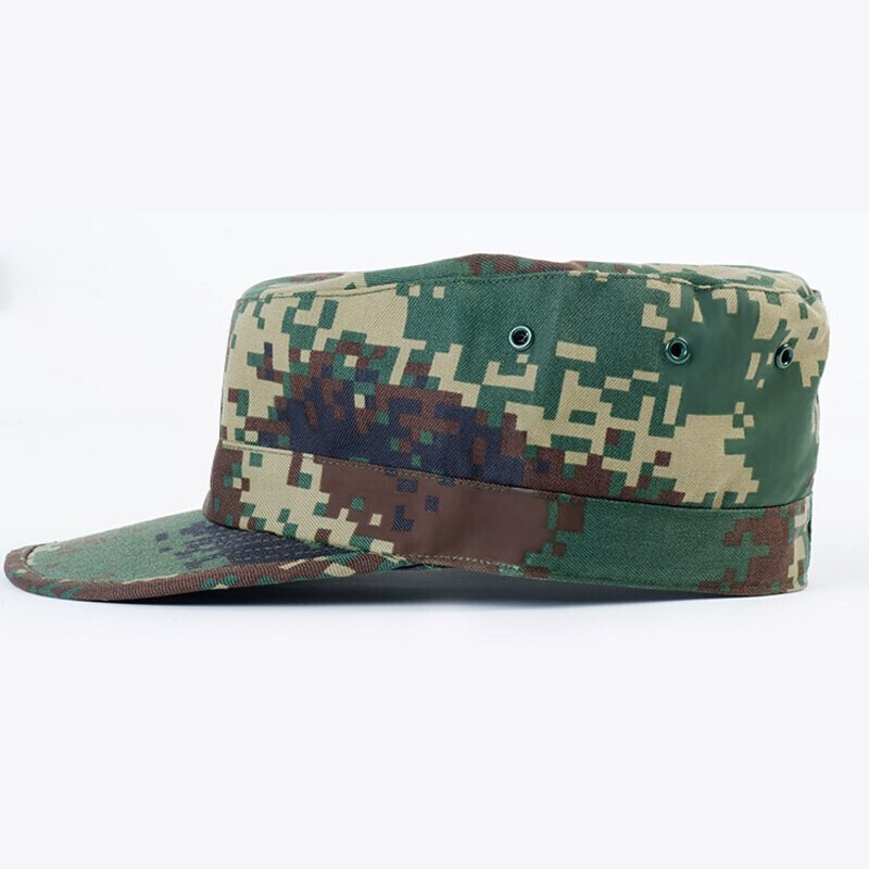 索絮际华品质迷彩作训帽户外体能训练帽鸭舌帽防晒遮阳帽平顶帽战术