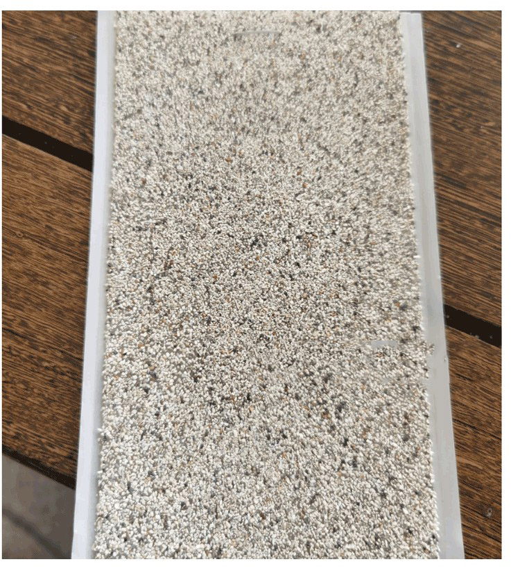 带沙盖口条tpo hdpe防水卷材双面高分子搭接对接胶带沙面 8cm宽0.