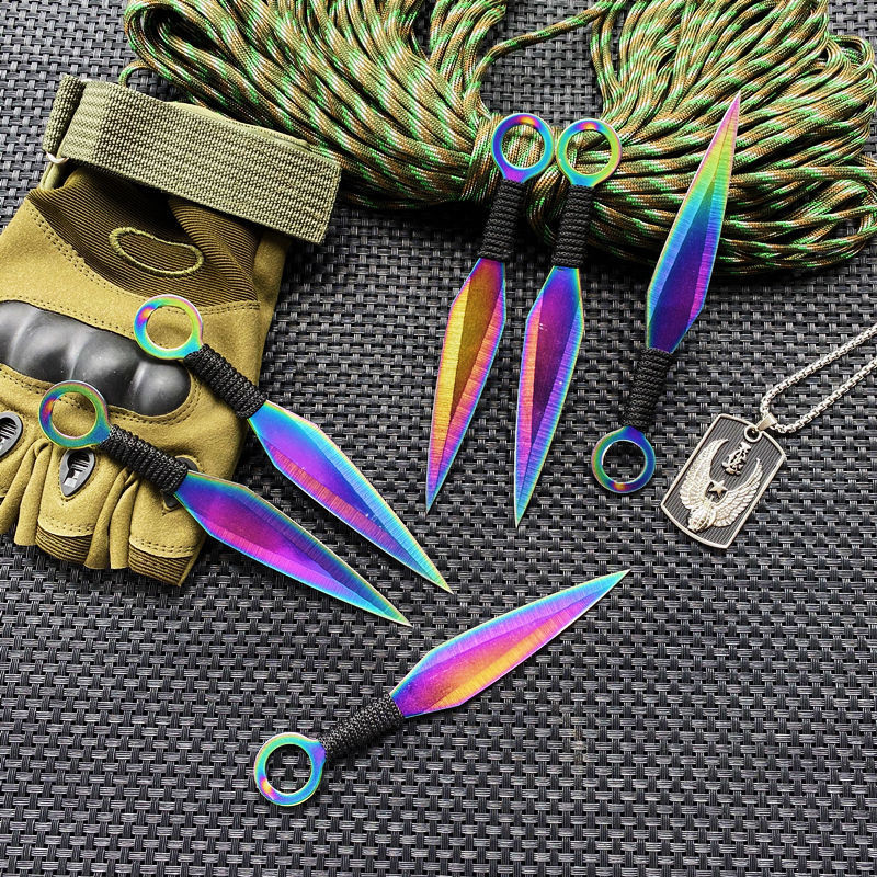 科姆龙 飞刀飞镖户外飞镖飞镖小刀不锈钢飞镖刀具户外小刀训练直飞