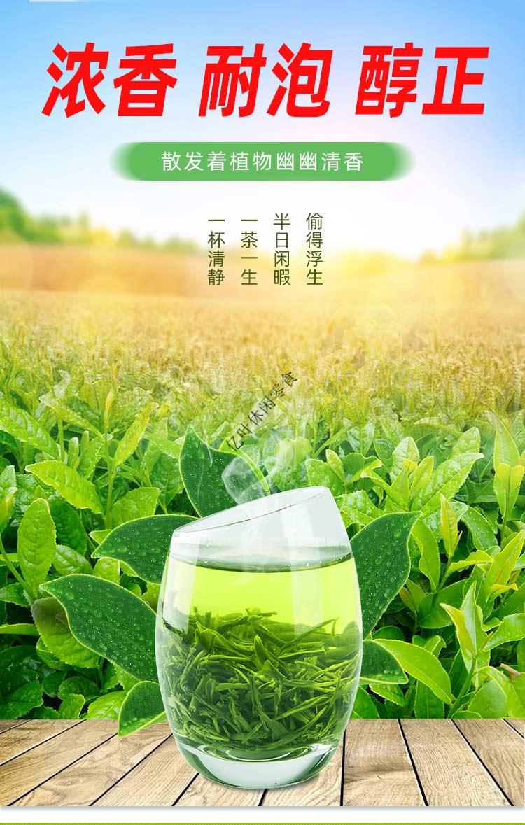 绿茶新茶试喝茶叶散装浓香清茶禄荼叶重庆酉阳宜居毛尖茶500g