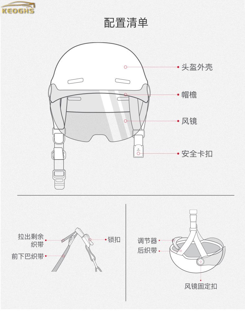 摩托车头盔分解图图片