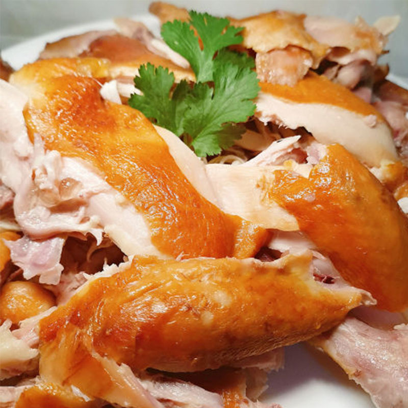 大整只烧鸡五香梨花鸡烧鸡整只正宗真空包装卤味熟食五香鸡550g650g4