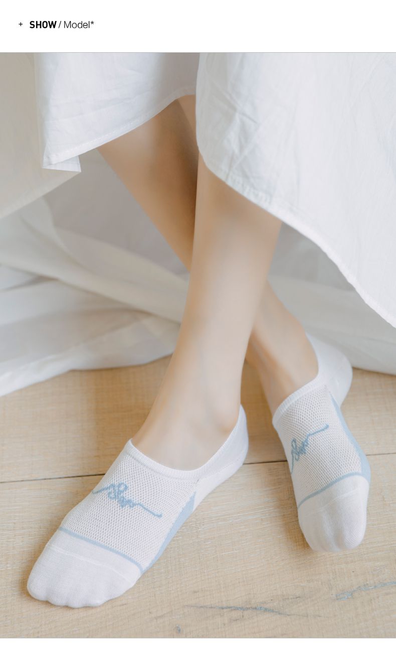 薄袜子女船袜女士袜子夏季薄款低帮浅口隐形袜棉底日系短袜防滑不掉跟