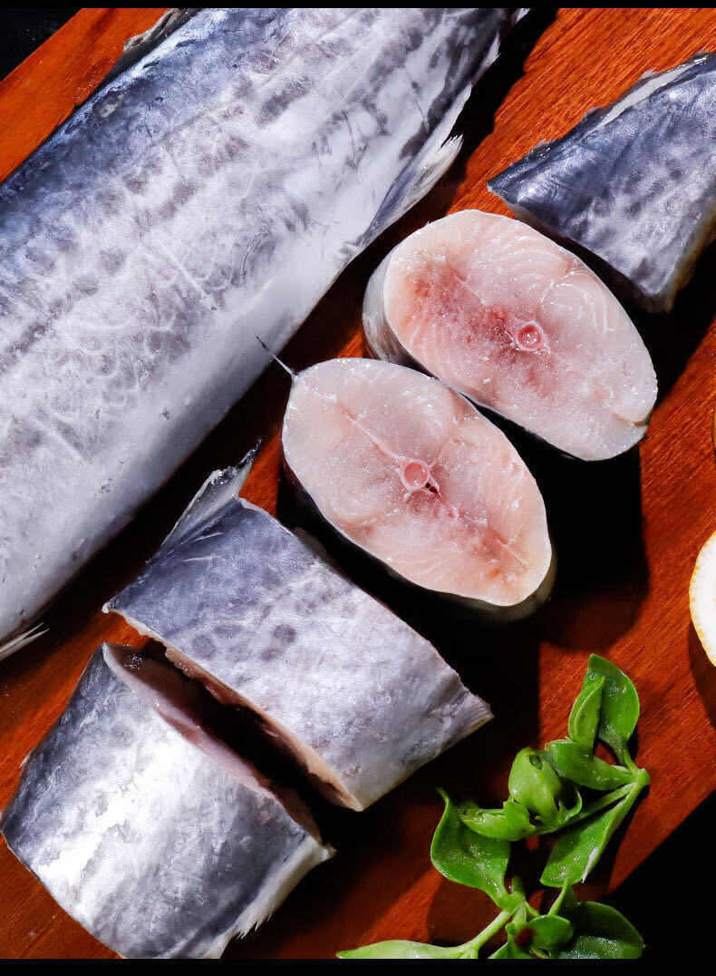 青岛大鲅鱼新鲜冷冻鲜活燕鲅鱼大马鲛鱼馅饺子深海鱼 鲜琛觅 【当天海