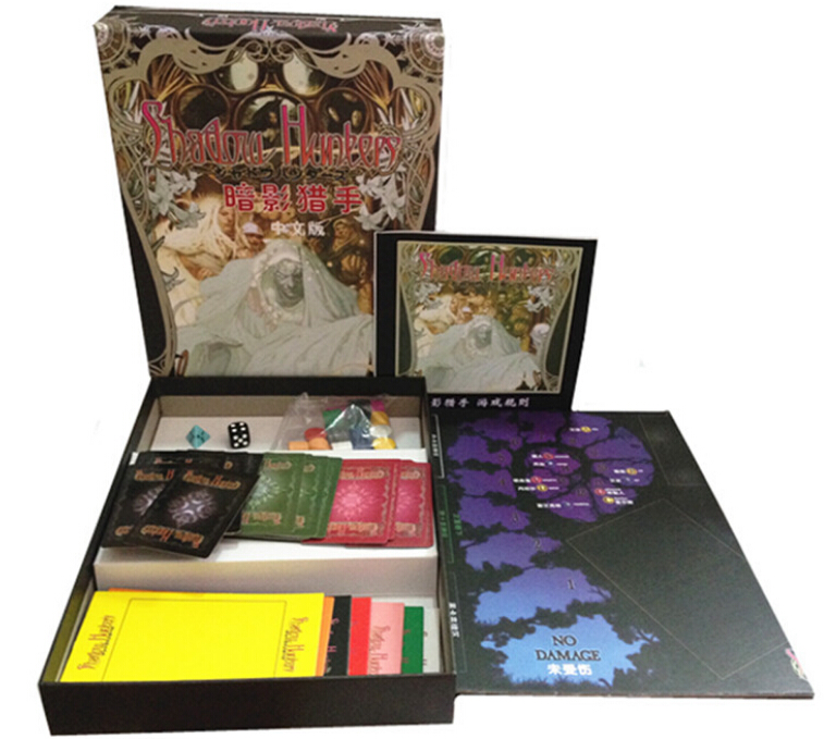 暗影猎手 桌游 暗影猎人全新再版精品中文版含扩展游戏卡牌 淇梦格