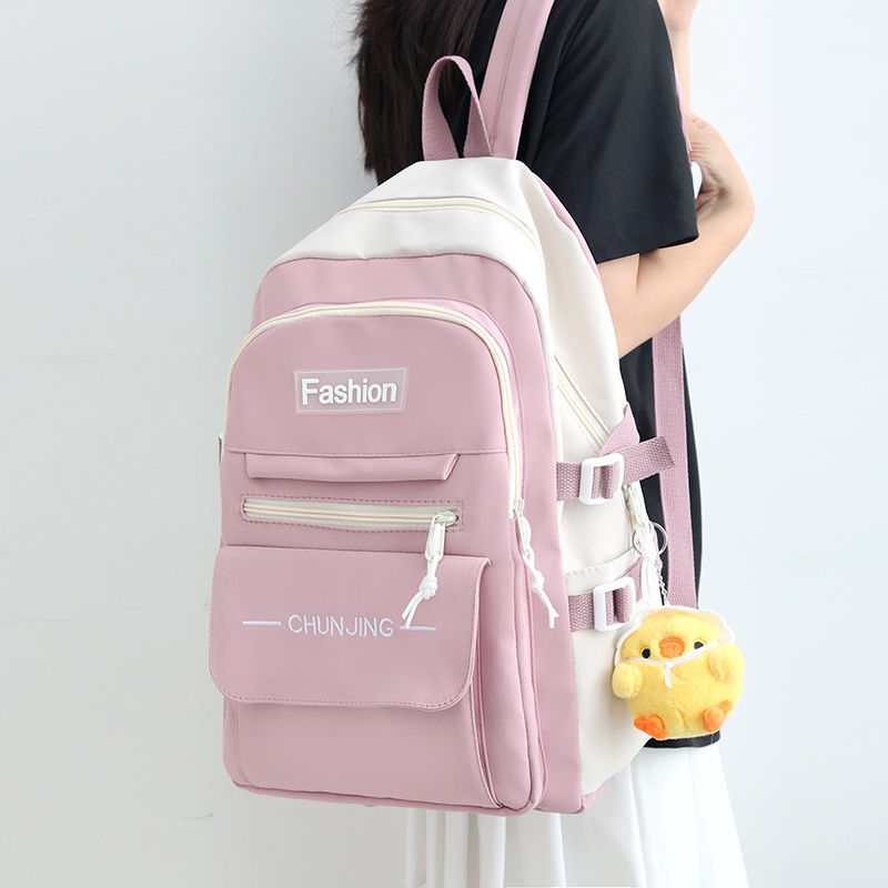 新年装书包女韩版双肩包高中生初中生中学生小校园双肩背包三到六年级